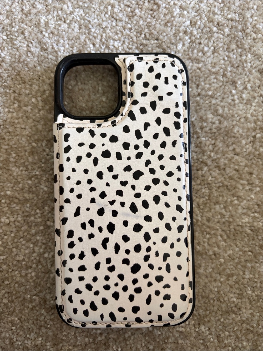 Amazon White & Black Dalmatian Spot Phone Case